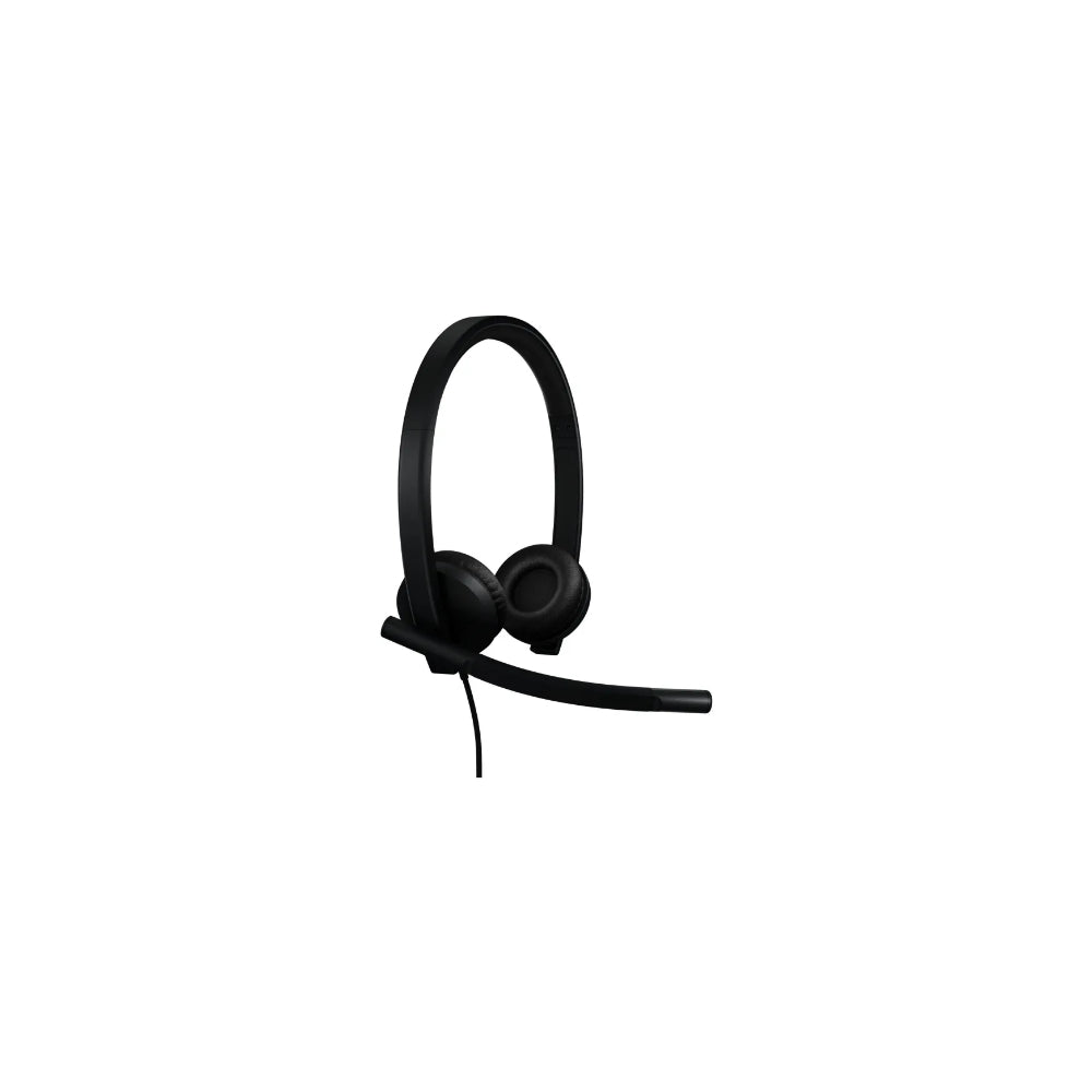 Logitech H570E Stereo USB-C Teams Svart