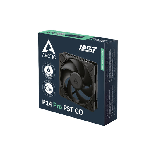 Arctic P14 Pro PST CO 140mm Svart