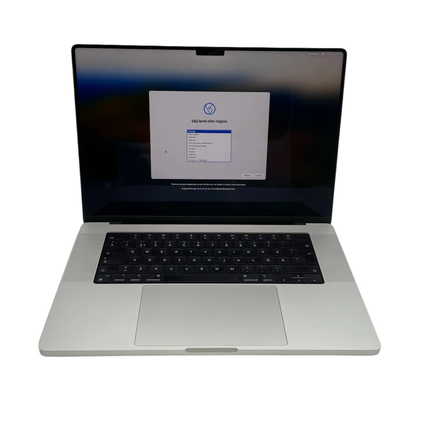 Begagnad MacBook Pro 16" 2021 - M1 Pro - Silver