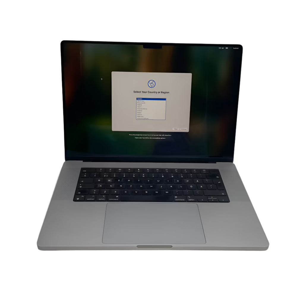 Begagnad MacBook Pro 16" 2021 - M1 Pro - 32GB - 1TB - Rymdgrå