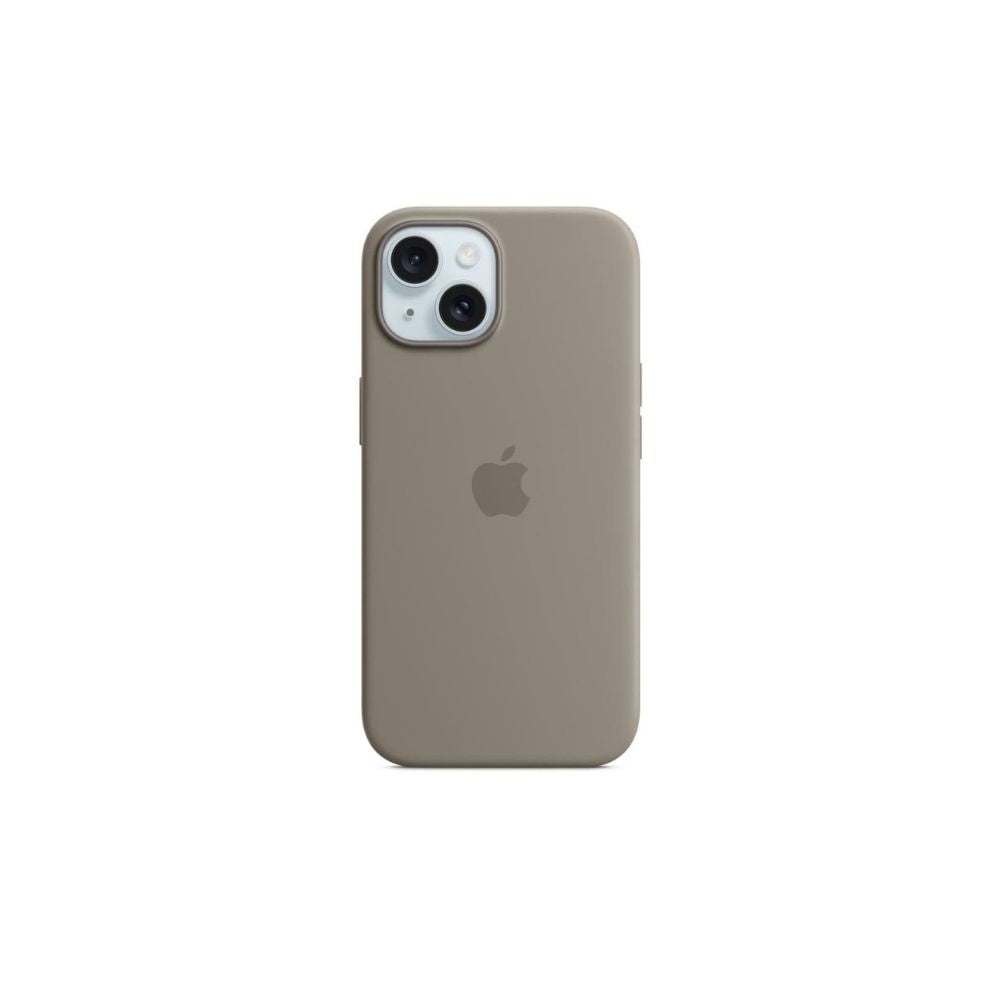 Apple iPhone 15 Silikonskal MagSafe Clay