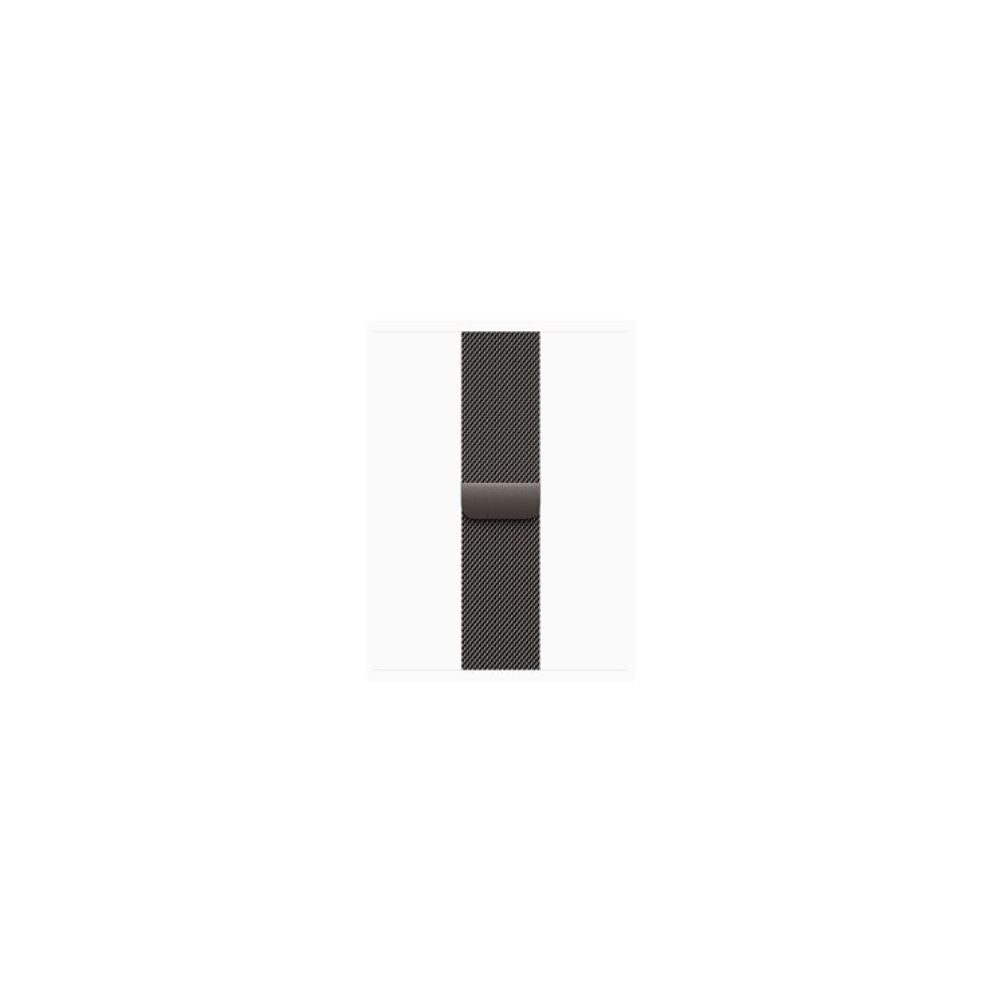 Apple Watch Series 10 - GPS + Cellular - 42mm - Skiffer Titanboett - Skiffer Milanesisk Loop