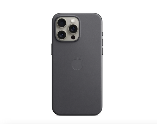 Apple Silikonskal med MagSafe till iPhone 15 Pro - Svart