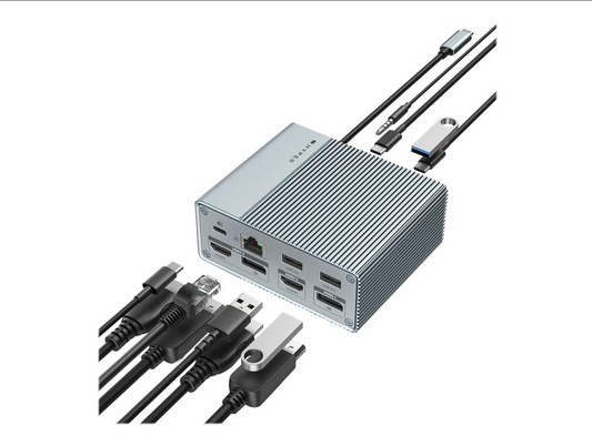 Targus - Hyperdrive Drive Gen2 Dockningsstation Usb C 2 X Hdmi, 2 X Dp Gig E