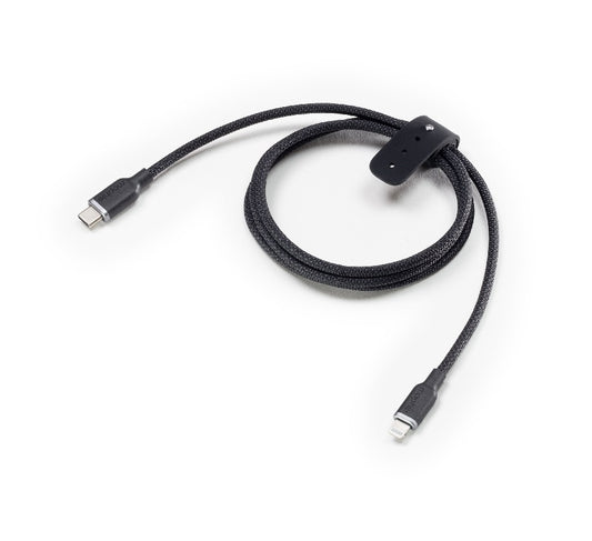 Zagg Mophie ChargeStream - USB-C -> Lightning - 2 Meter - Svart