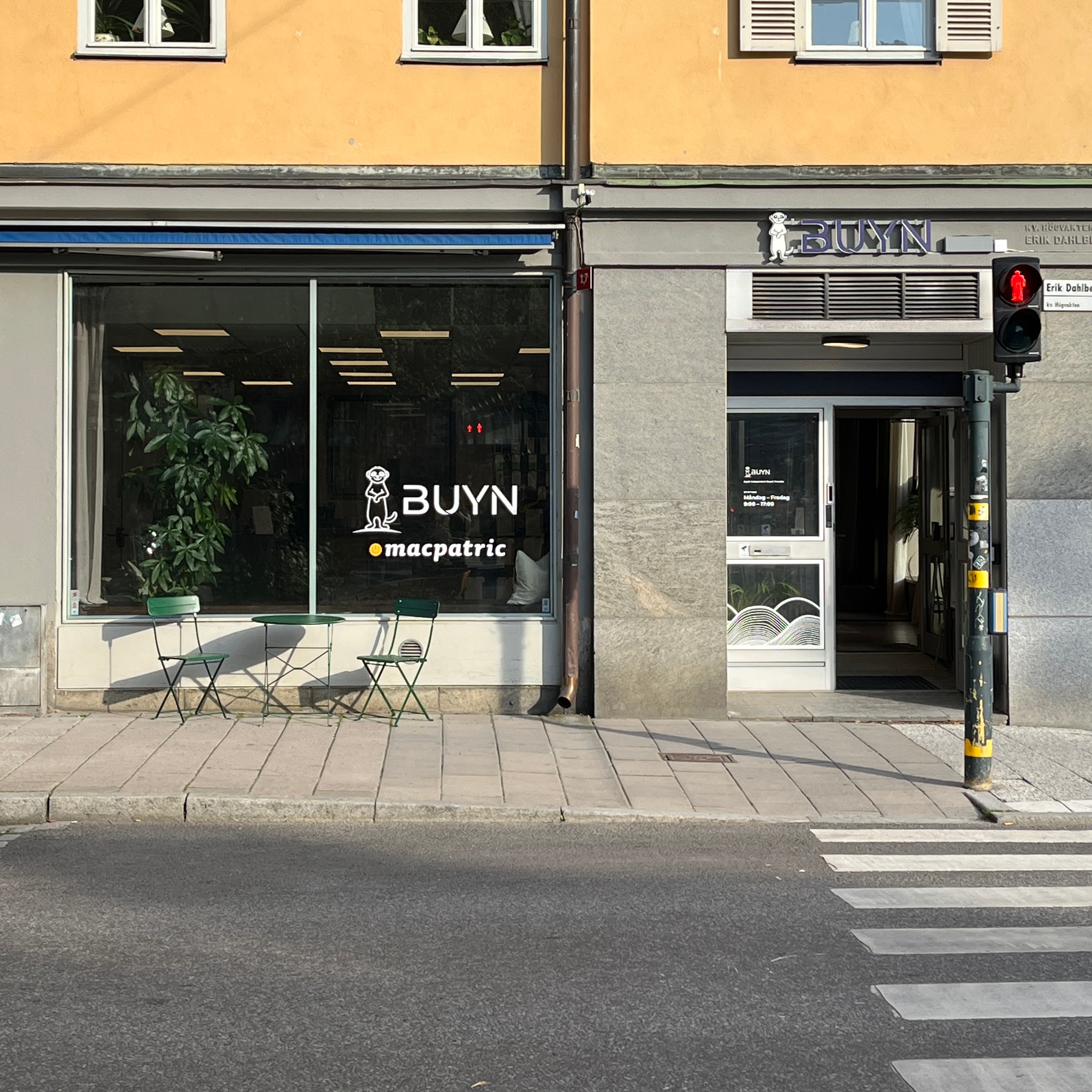 Äntligen på plats, alla under ett tak!