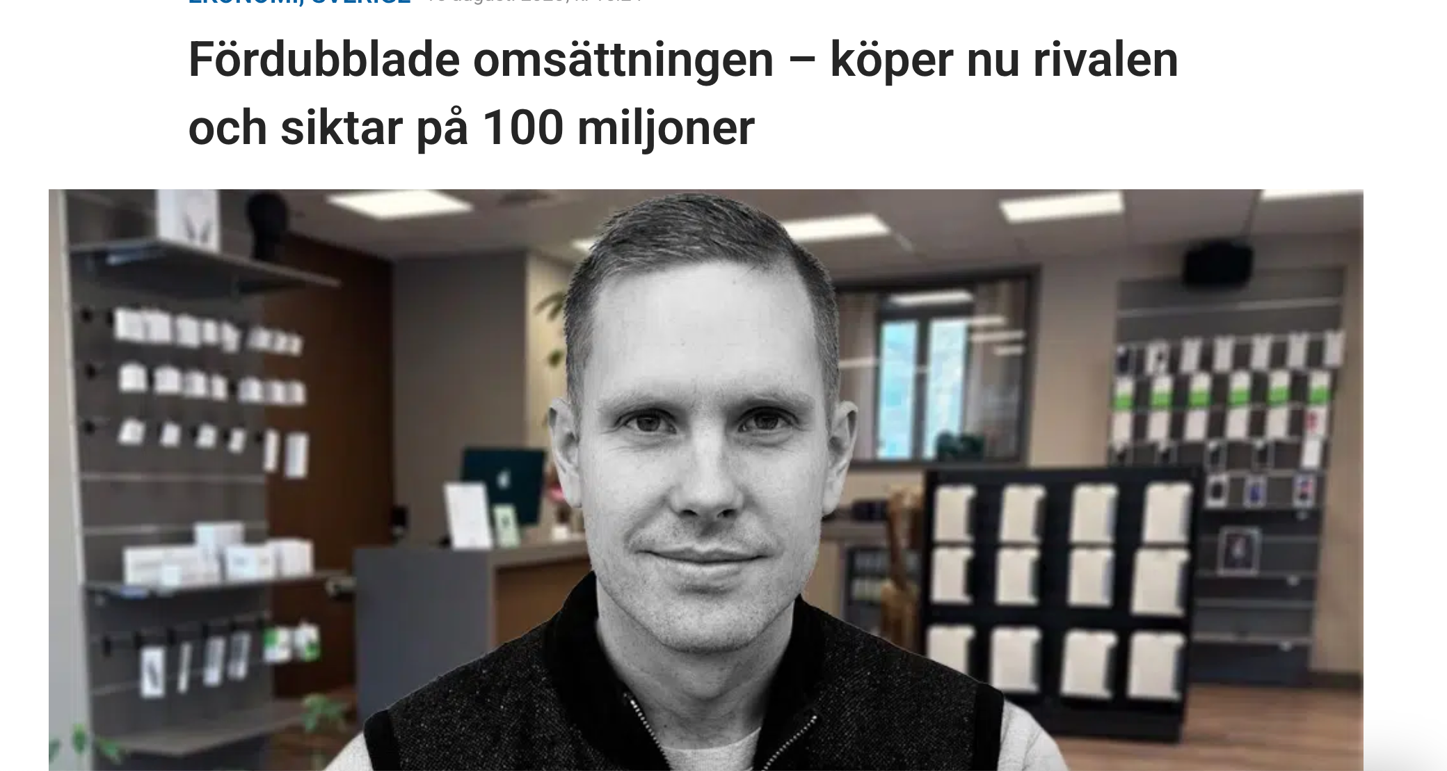 Framgångssagan fortsätter