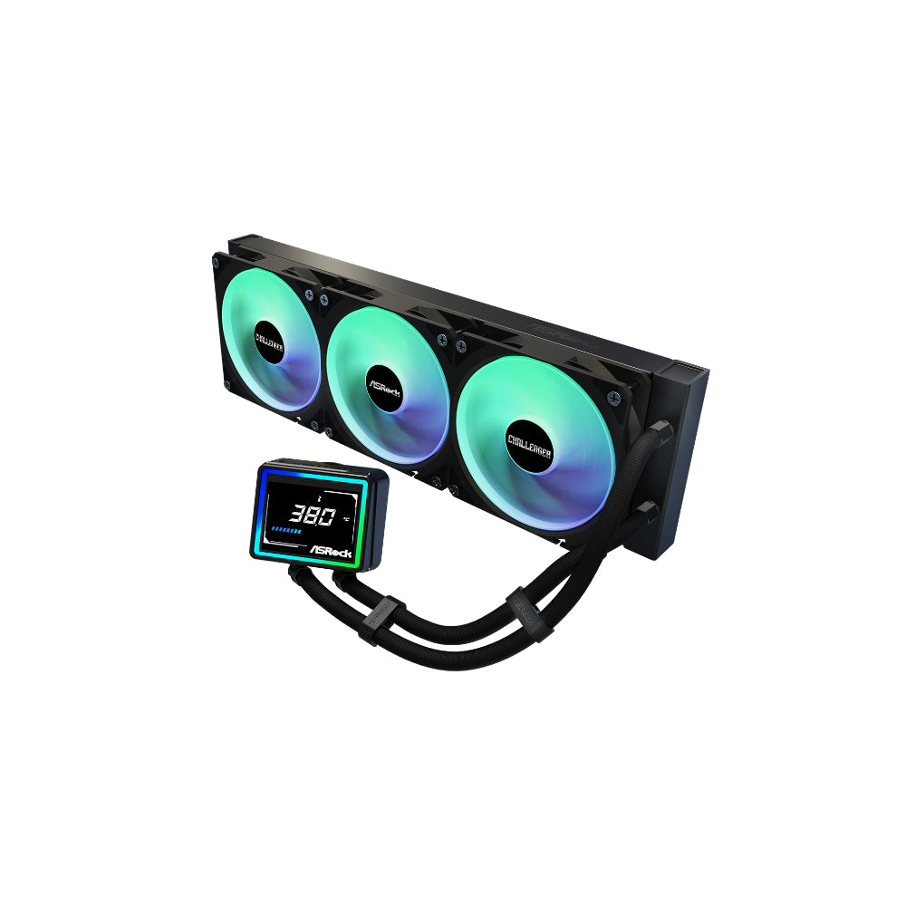 ASRock Challenger 360 Digital ARGB 360mm Svart