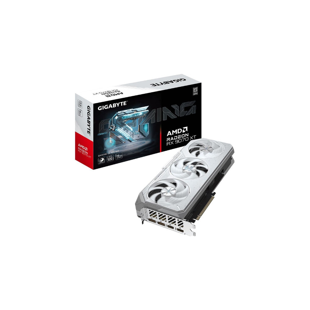 GIGABYTE Radeon RX 9070 XT GAMING OC ICE 16GB
