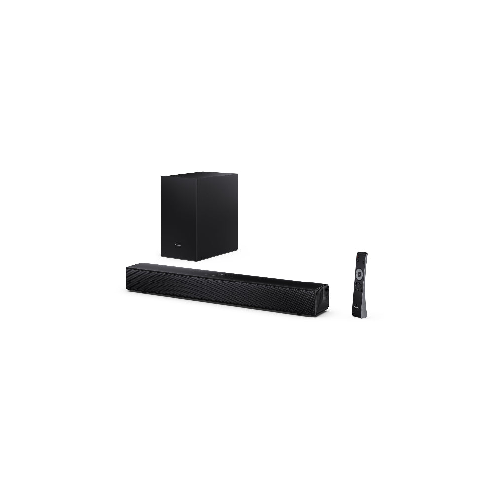 Sharp HT-SBW121 2.1-kanal Soundbarsystem Svart