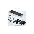 Startech 4K USB-C-docka för tre skärmar med 5 USB 3.0-portar