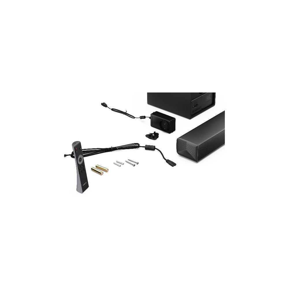 Sharp HT-SBW121 2.1-kanal Soundbarsystem Svart