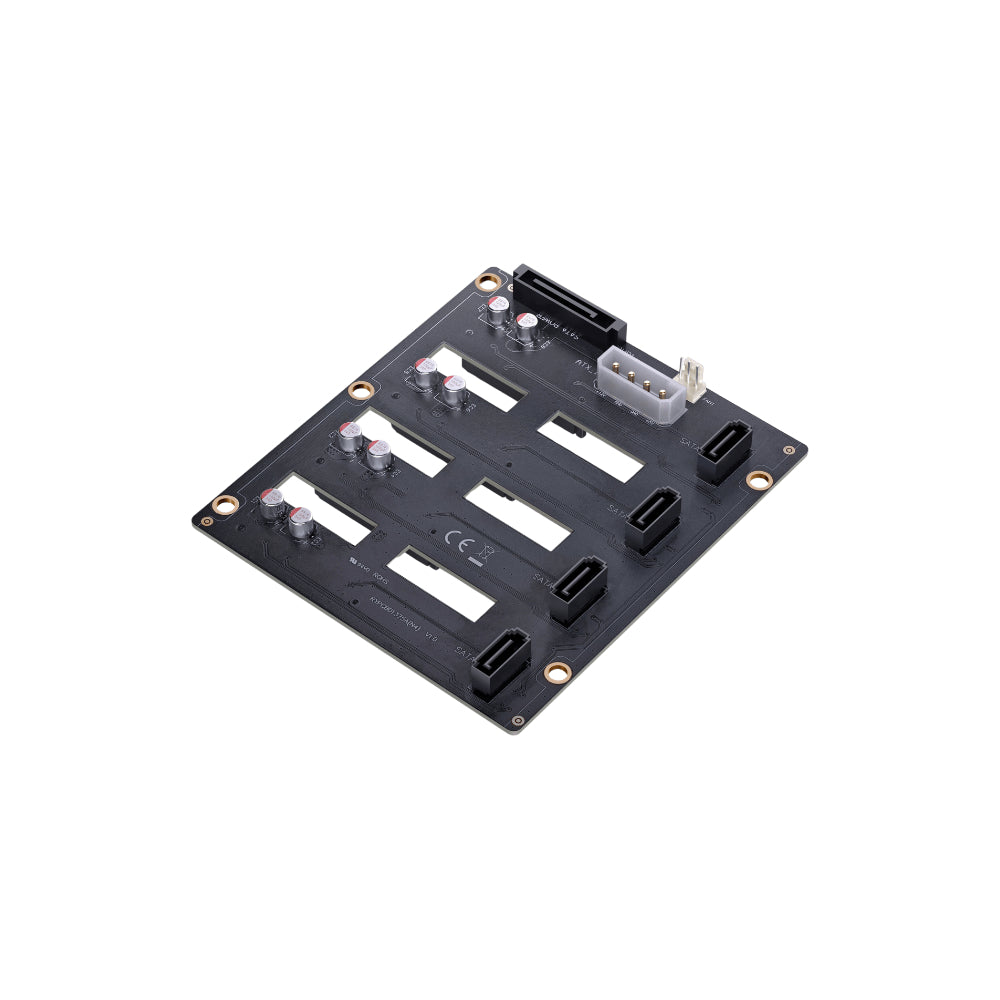 Jonsbo N4 NAS-kabinett 8 platser mATX Svart