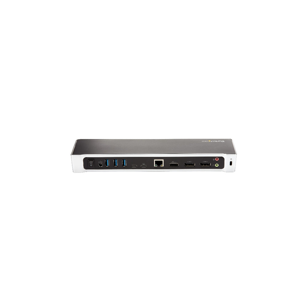 Startech 4K USB-C-docka för tre skärmar med 5 USB 3.0-portar