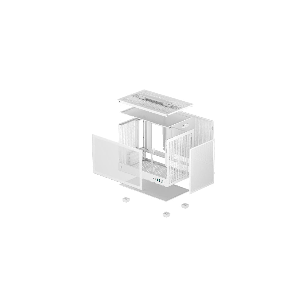 DeepCool CH160 WH Mini-ITX Vit