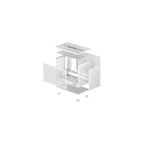 DeepCool CH160 WH Mini-ITX Vit
