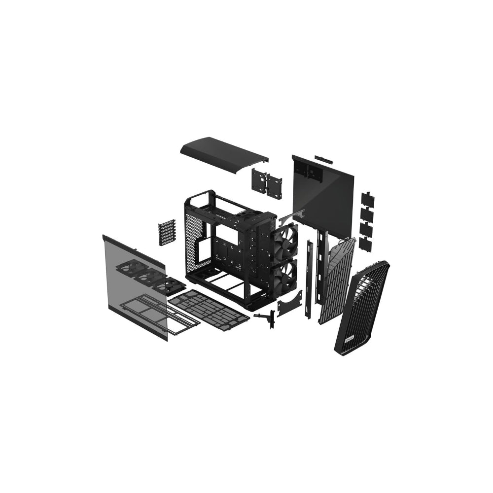 Fractal Design Torrent light TG E-ATX Svart