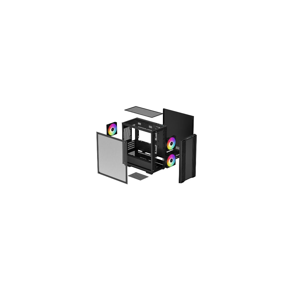 DeepCool CC360 ARGB Mini-ITX Svart