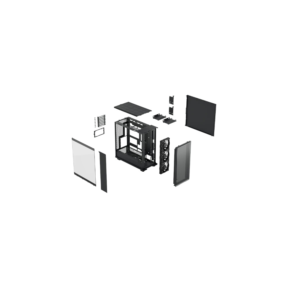 Fractal Design Epoch XL TG E-ATX Svart