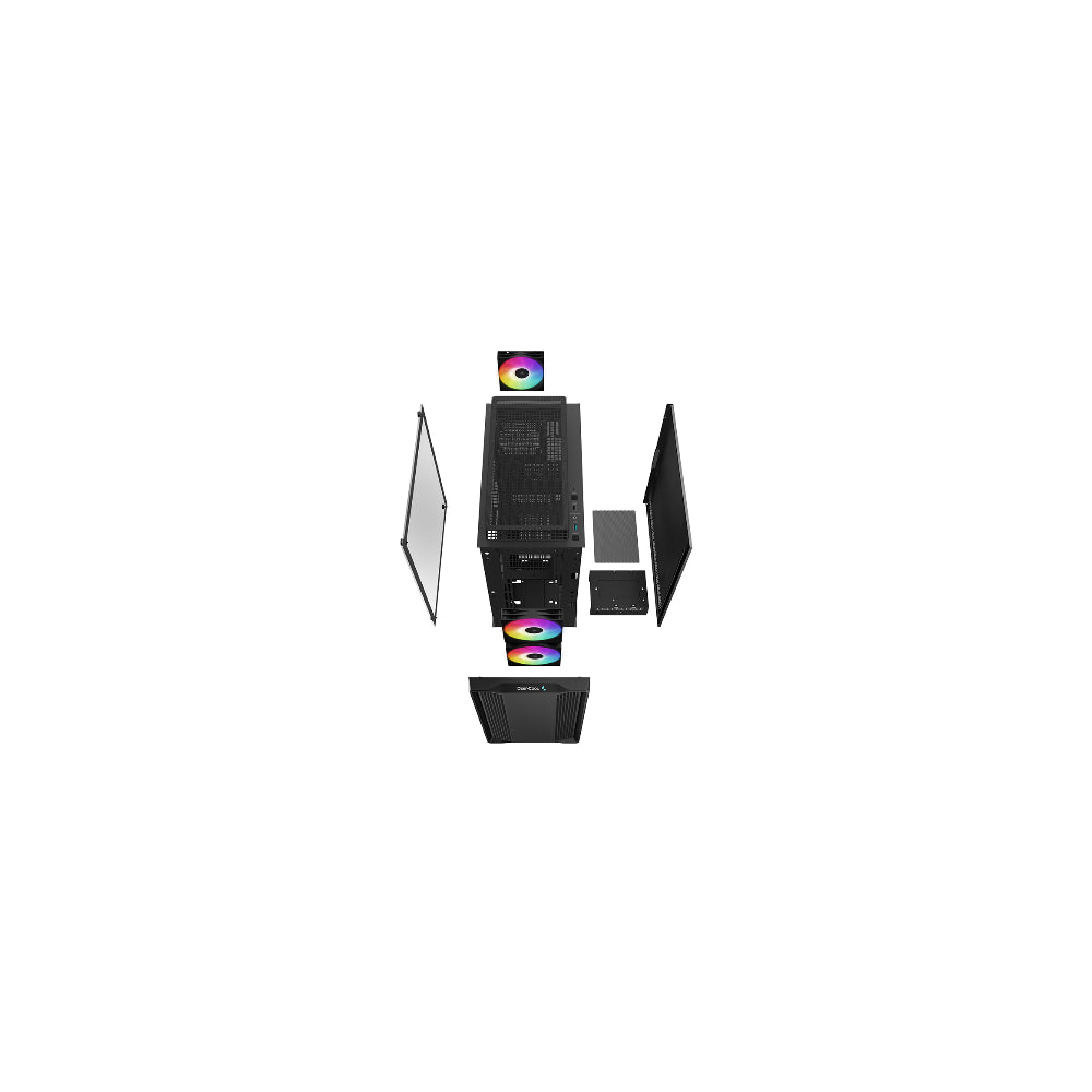DeepCool CC360 ARGB Mini-ITX Svart