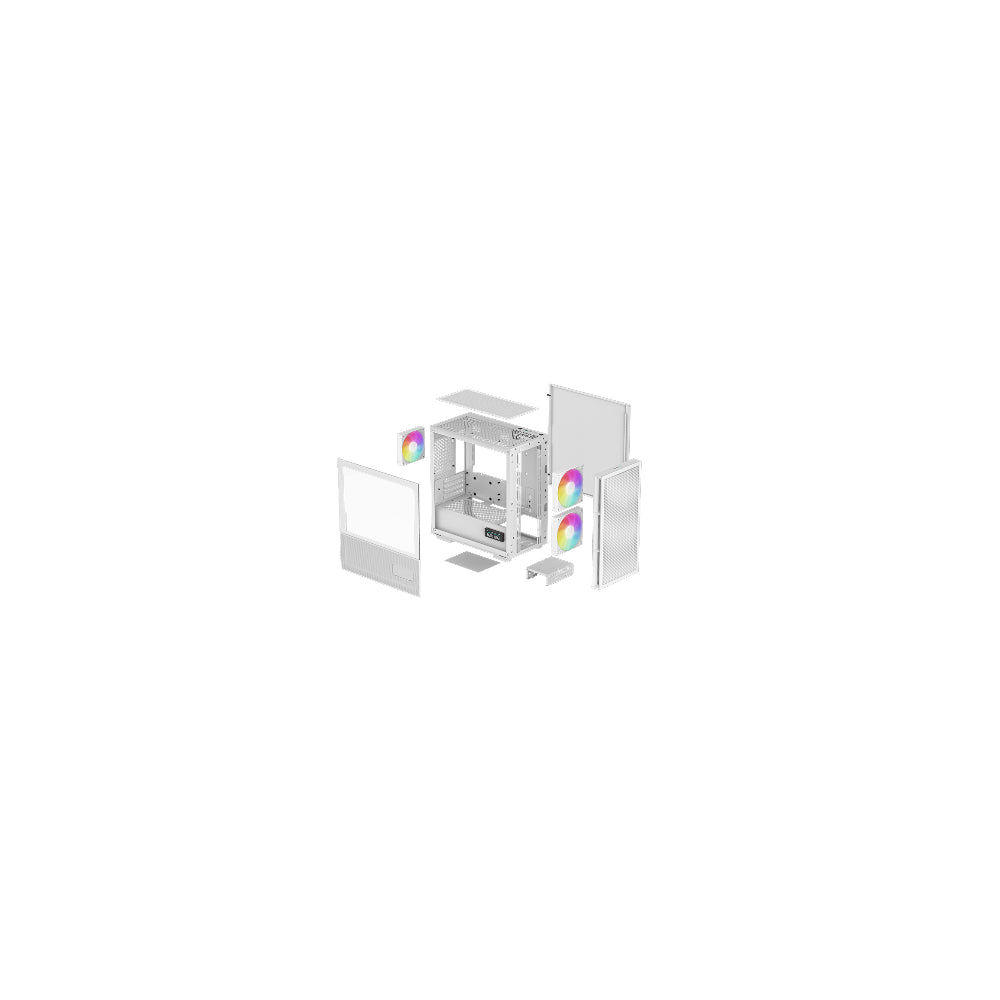 DeepCool CH360 DIGITAL WH mATX Vit