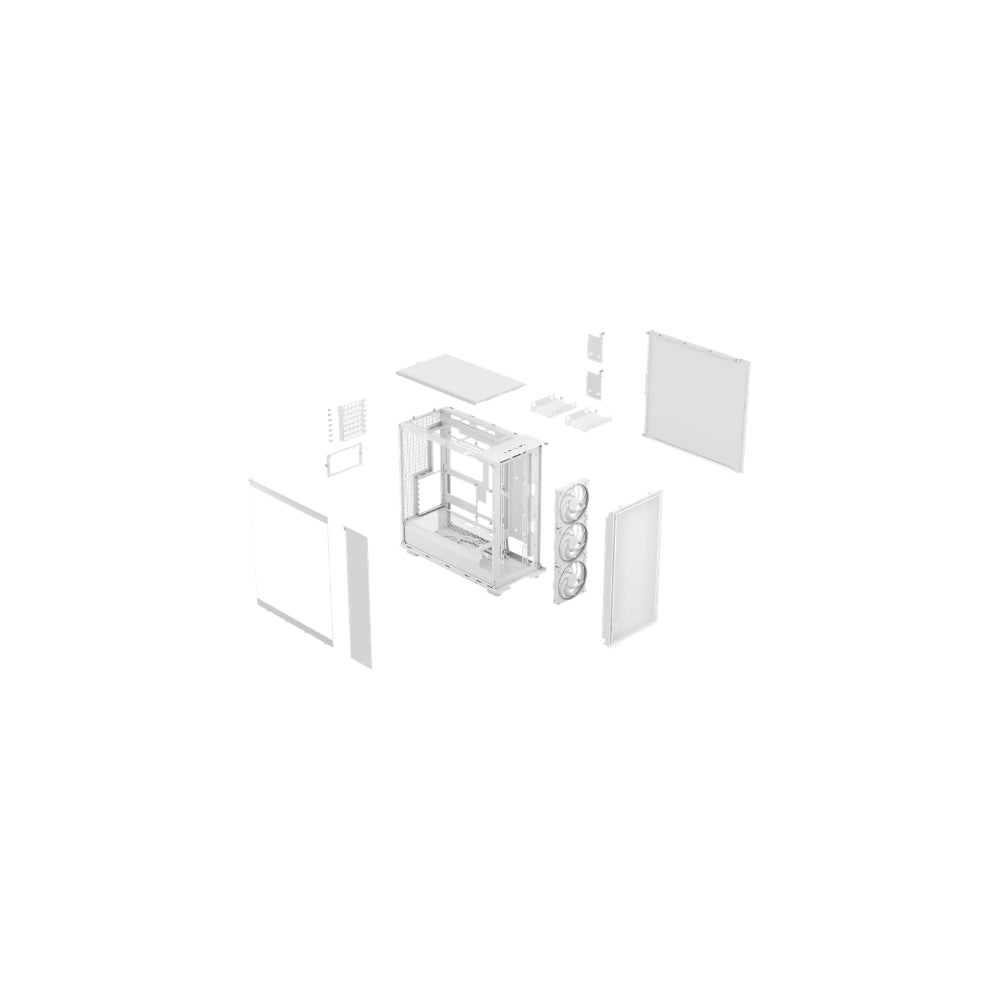 Fractal Design Epoch XL TG RGB E-ATX Vit