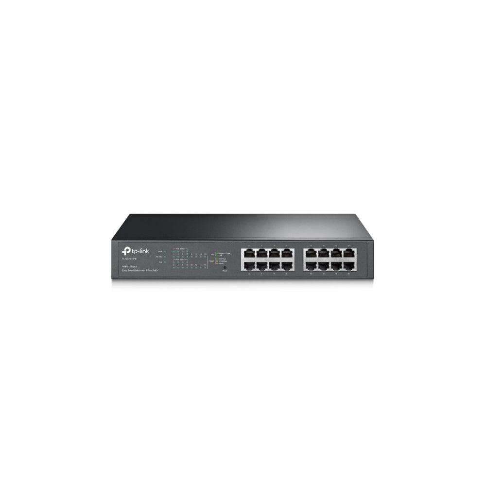 TP-Link TL-SG1016PE 16-Port Gigabit Switch med 8-Port PoE+