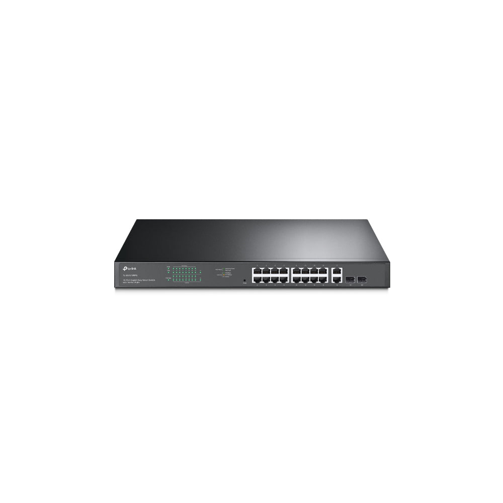 TP-Link TL-SG1218MPE 18-Port Gigabit Smart Switch med 16-Port PoE+