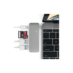 Satechi USB-C Pass Through USB Hub – 3-i-1 hub