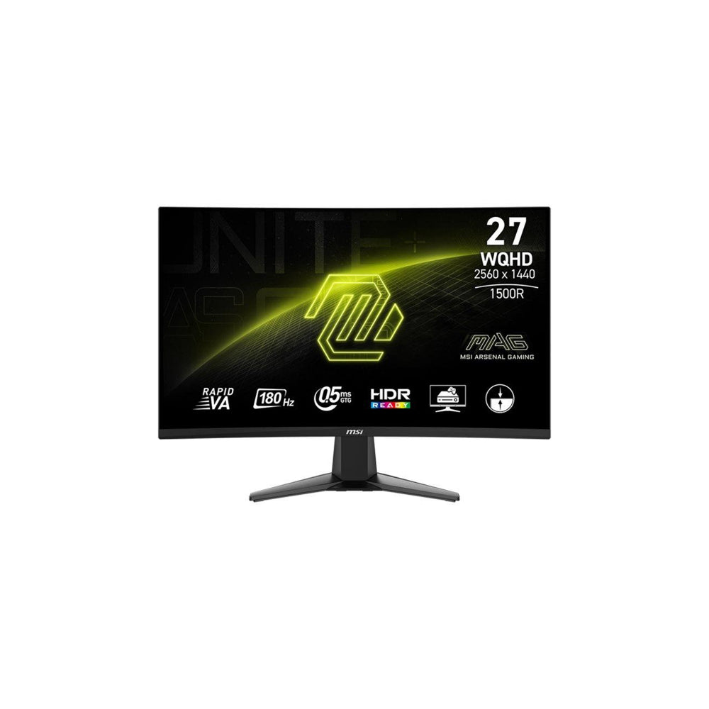 MSI MAG 274CQF 27" - WQHD Rapid VA 180 Hz