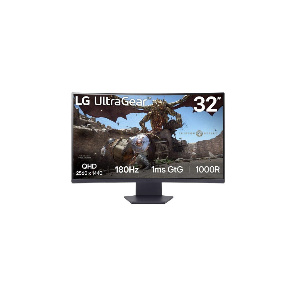 LG UltraGear 32GS60QC-B 32" - 2560x1440 VA 180Hz