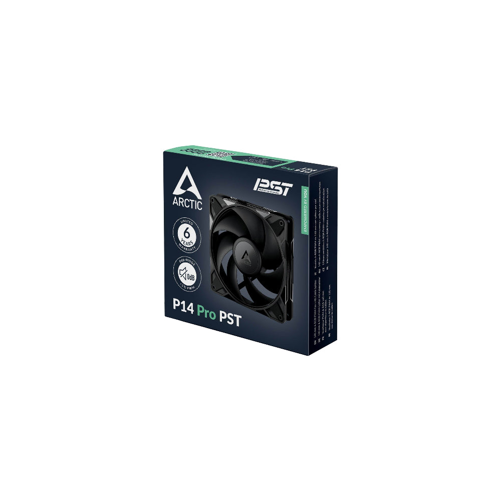 Arctic P14 Pro PST 140mm Svart