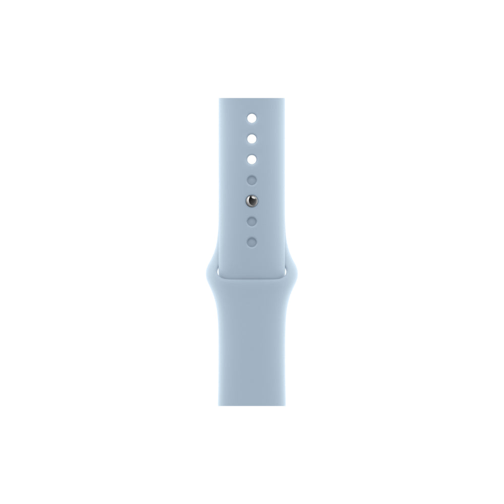 Apple - Band för smart klocka - 45 mm - M/L (passar handleder på 160 - 210 mm) - ljusblå
