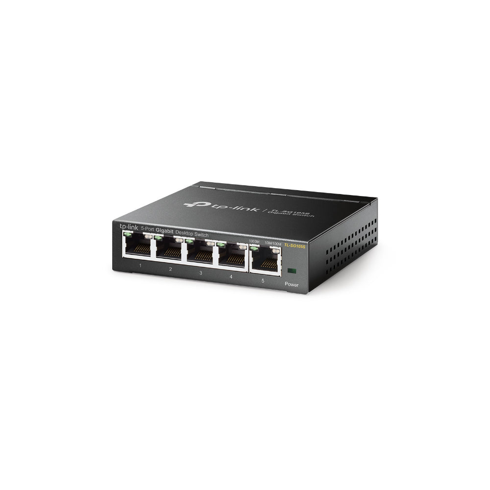 TP-Link TL-SG105S 5-Port 10/100/1000Mbps Desktop Switch