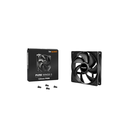be quiet! Pure Wings 3 120mm Svart