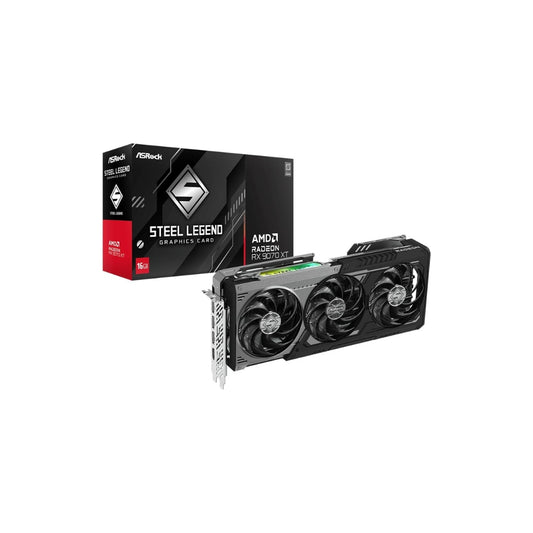 ASRock Radeon RX 9070 XT Steel Legend Dark 16GB