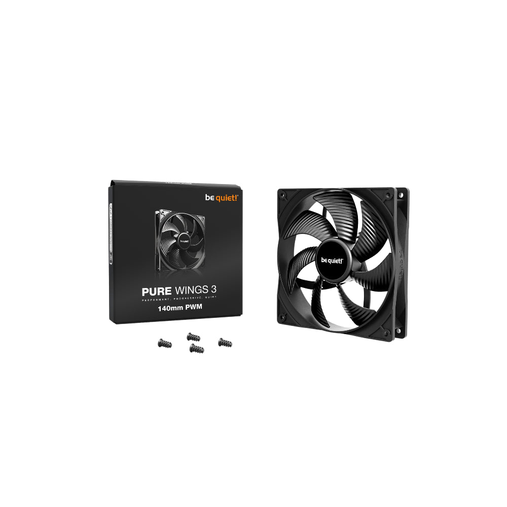 be quiet! Pure Wings 3 140mm Svart