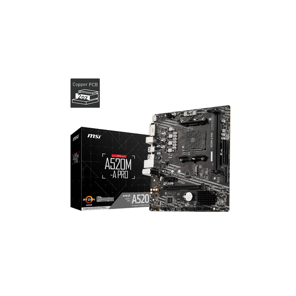 MSI A520M-A PRO mATX AM4