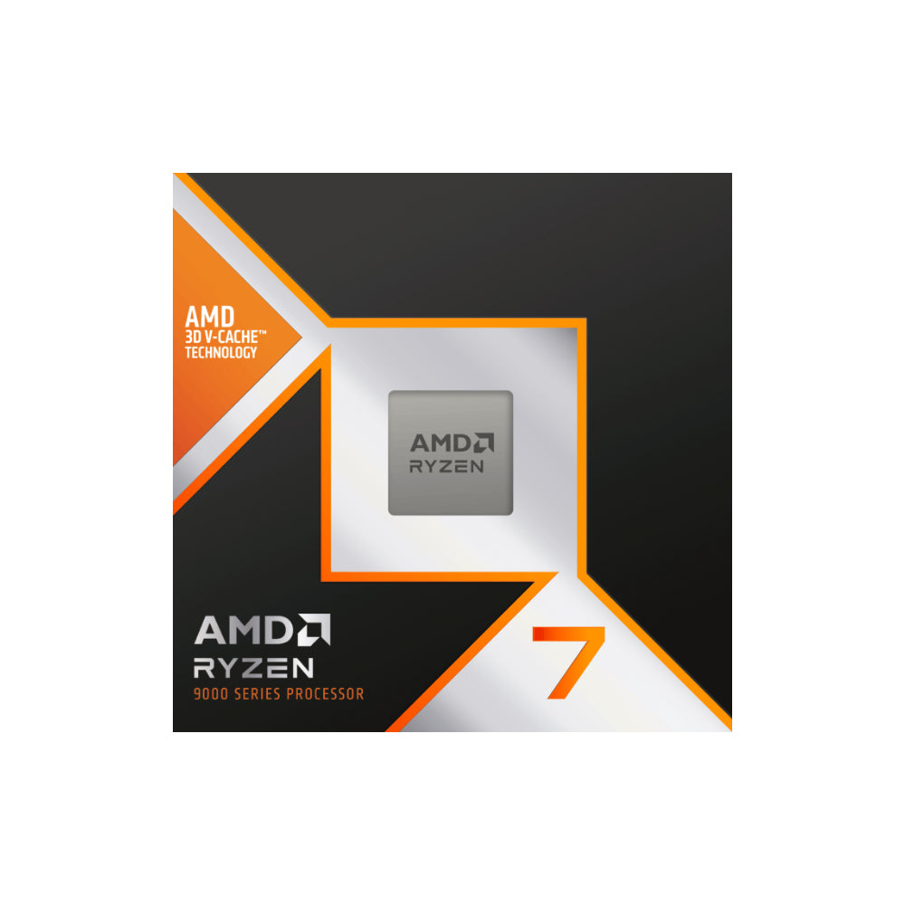 AMD Ryzen 7 9850X3D AM5 Box - utan kylare