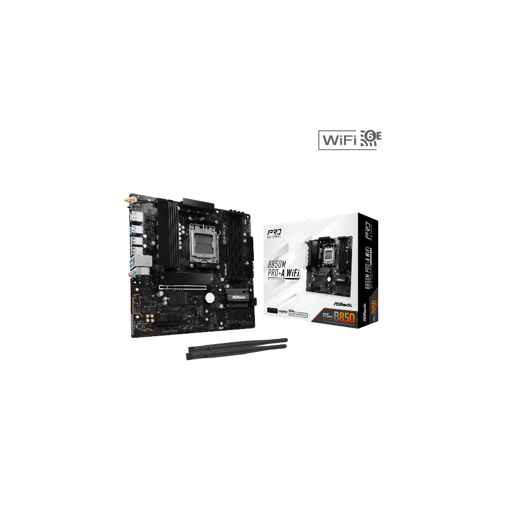 ASRock B850M Pro A mATX Wi-Fi AM5
