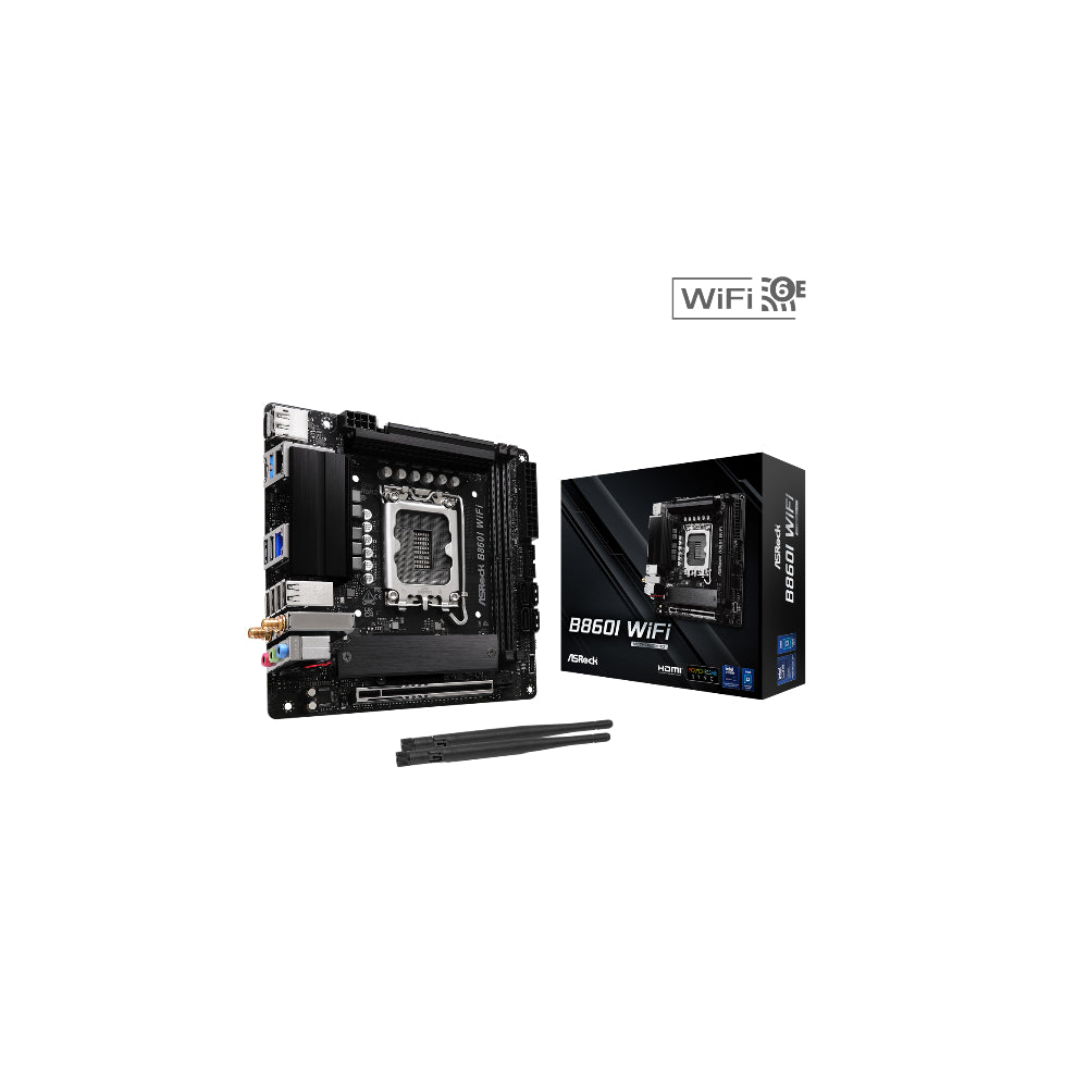 ASRock B860I Wi-Fi Mini-ITX LGA1851