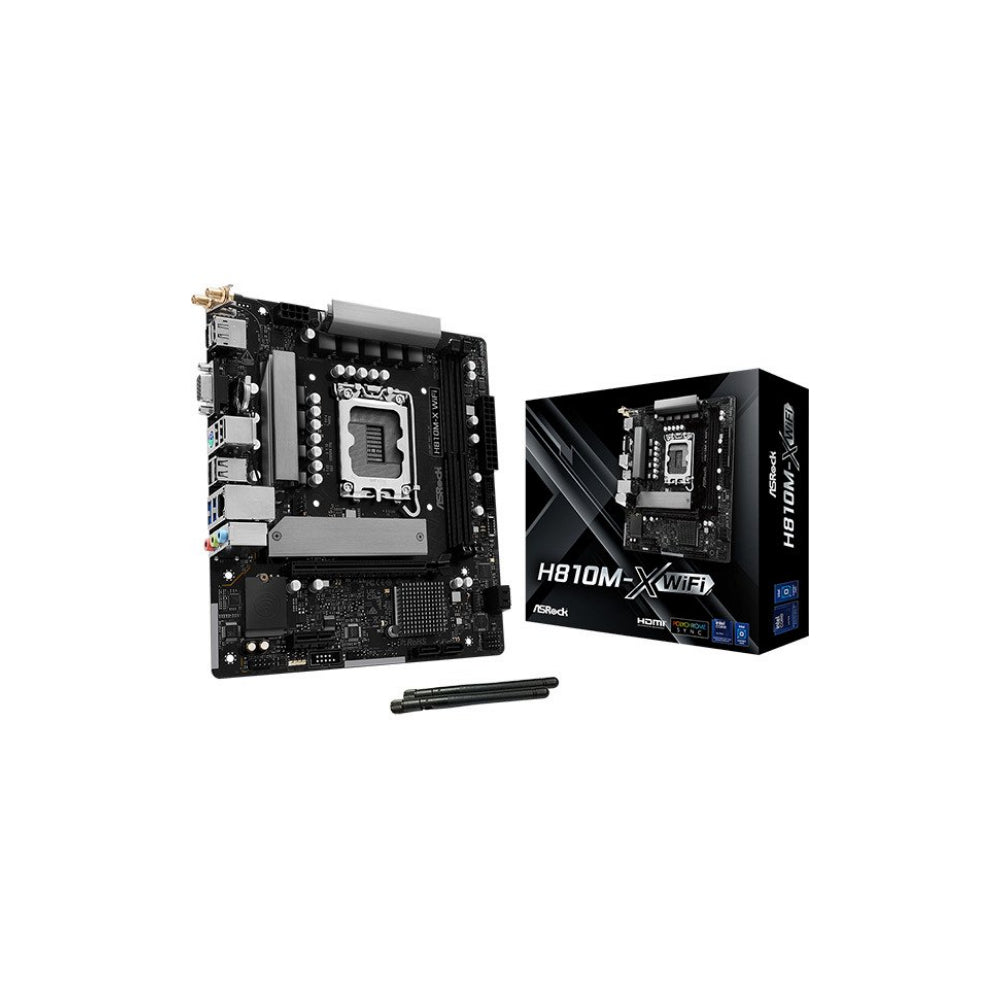 ASRock H810M-X Gen5 Wi-Fi mATX LGA1851