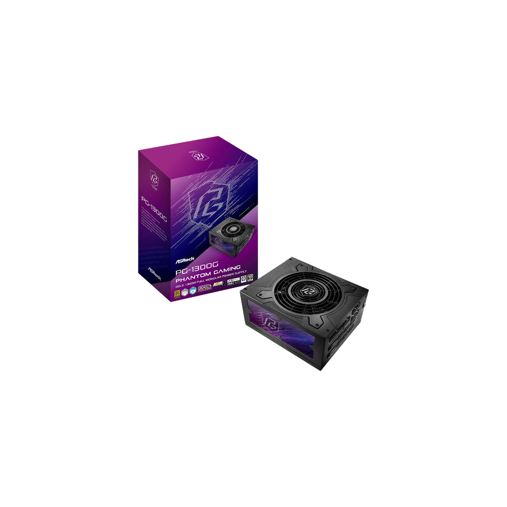 ASRock Phantom Gaming PG-1300G ATX 3.1 1300W 80 Plus Gold