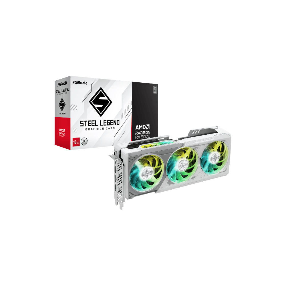 ASRock Steel Legend Radeon RX 9070 OC 16GB