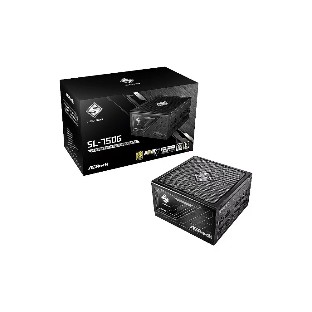 ASRock Steel Legend SL-750G ATX 3.1 750W 80 Plus Gold