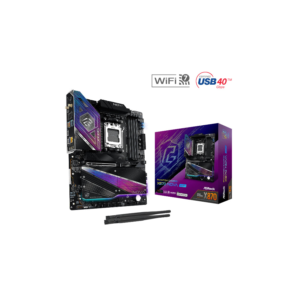 ASRock X870 Nova Wi-Fi ATX AM5