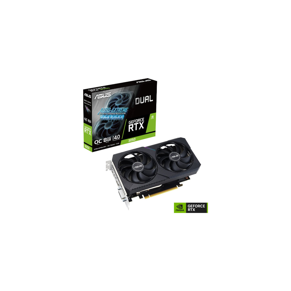 ASUS Dual GeForce RTX 3050 V2 OC Edition 8GB