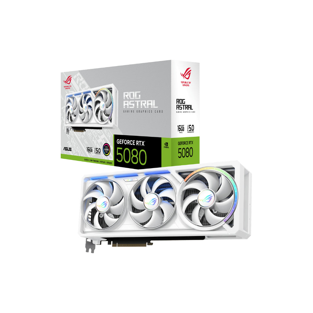 ASUS Rog Astral GeForce RTX 5080 White 16GB