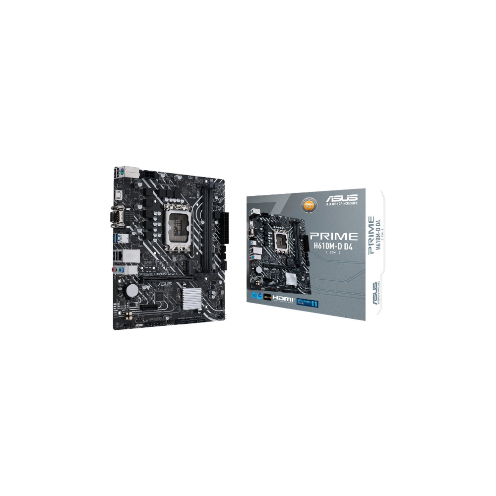 ASUS PRIME H610M-D DDR4 mATX LGA1700