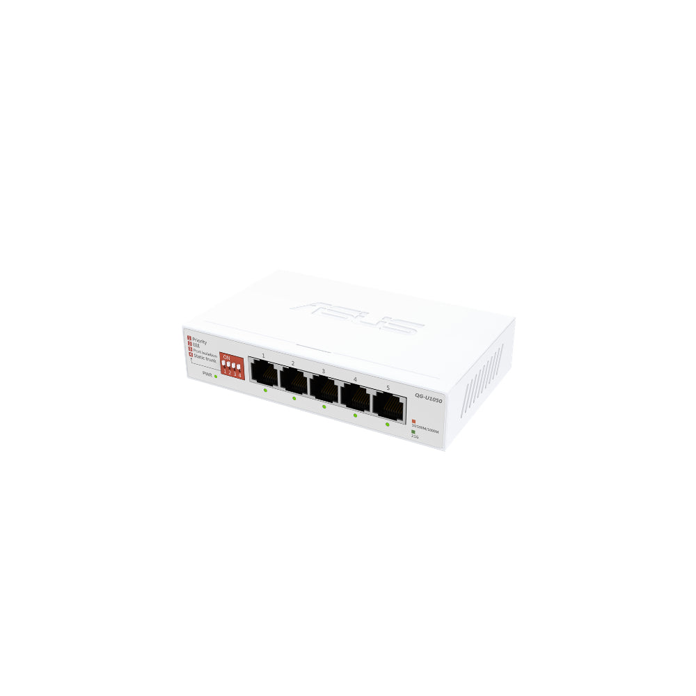 ASUS QG-U1050 5-portars 2,5 Gigabit-switch
